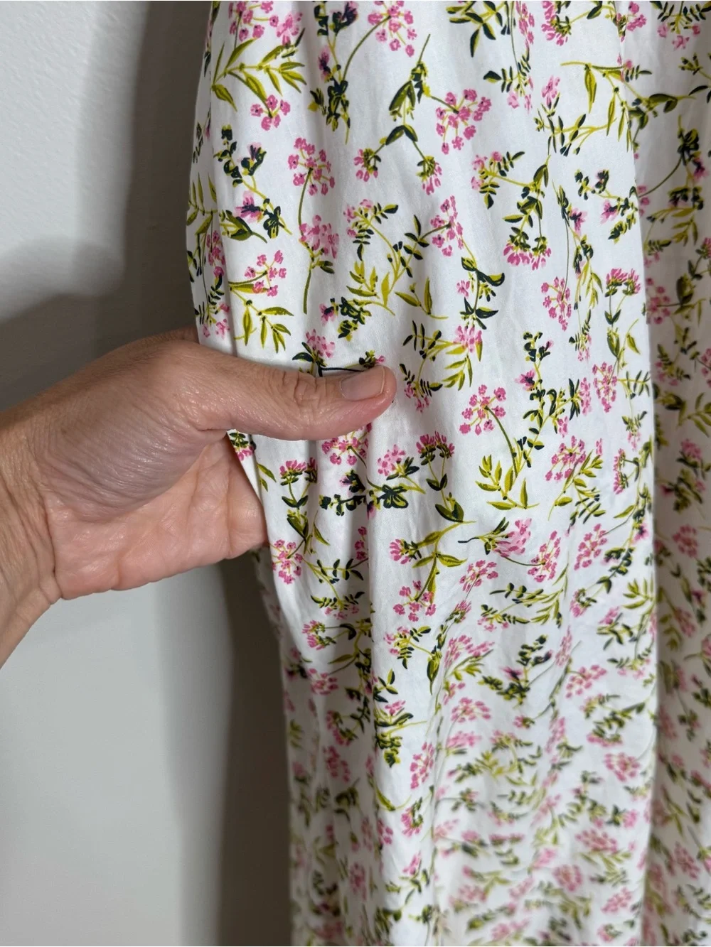 NWT J. Crew Cotton Size 6 Floral Cottagecore Open Back Puff Sleeve Midi Dress